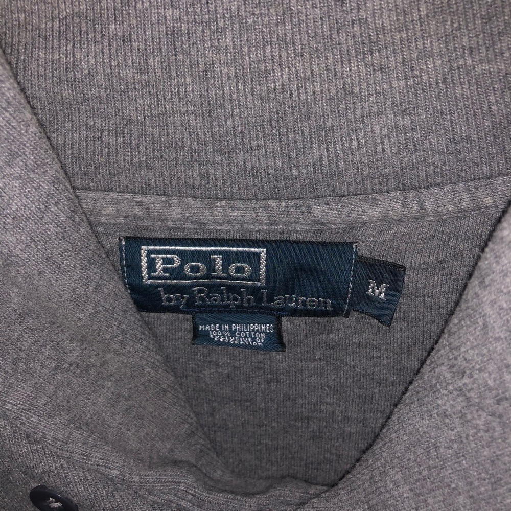 Ralph Lauren Grey Turtleneck Men Polo sweater - Picture 6 of 9
